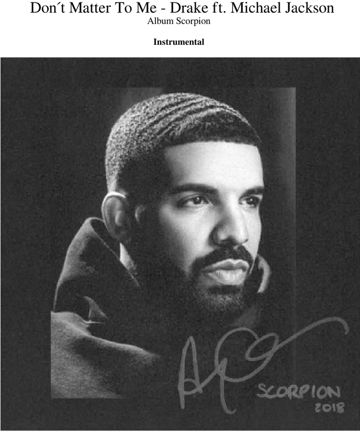 Drake Scorpion Album Promotion PNG Image