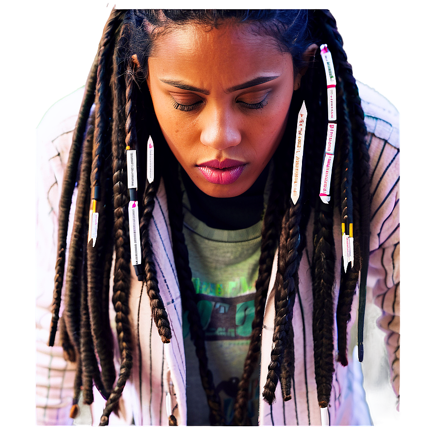 Dreads Braiding Techniques Png 30 PNG Image