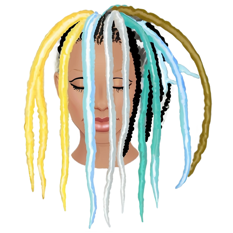 Dreads Hairstyle Makeover Png Cyj PNG Image