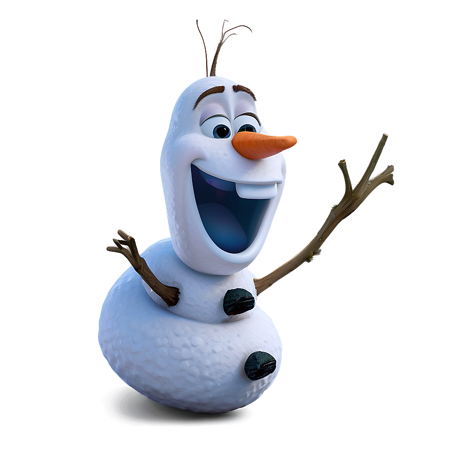 Dreaming Olaf Scene Png Rcu70 PNG Image