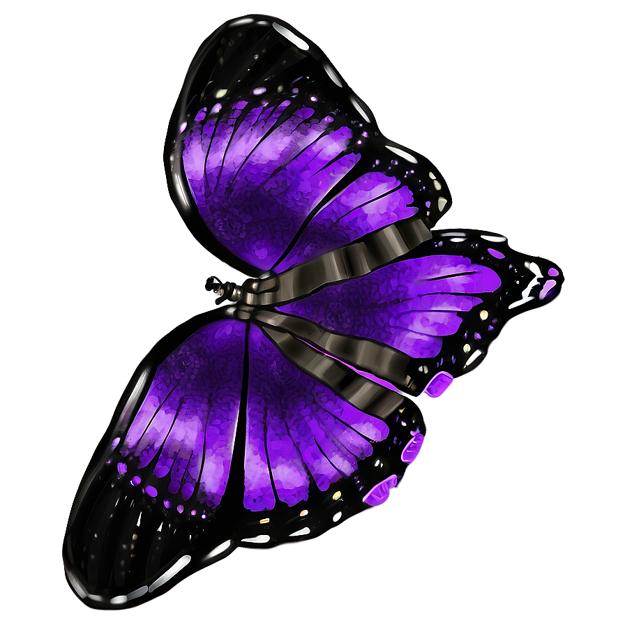 Dreamy Purple Butterfly Png 05232024 PNG Image