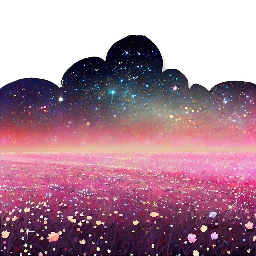 Dreamy Stardust Field Png Lnx PNG Image