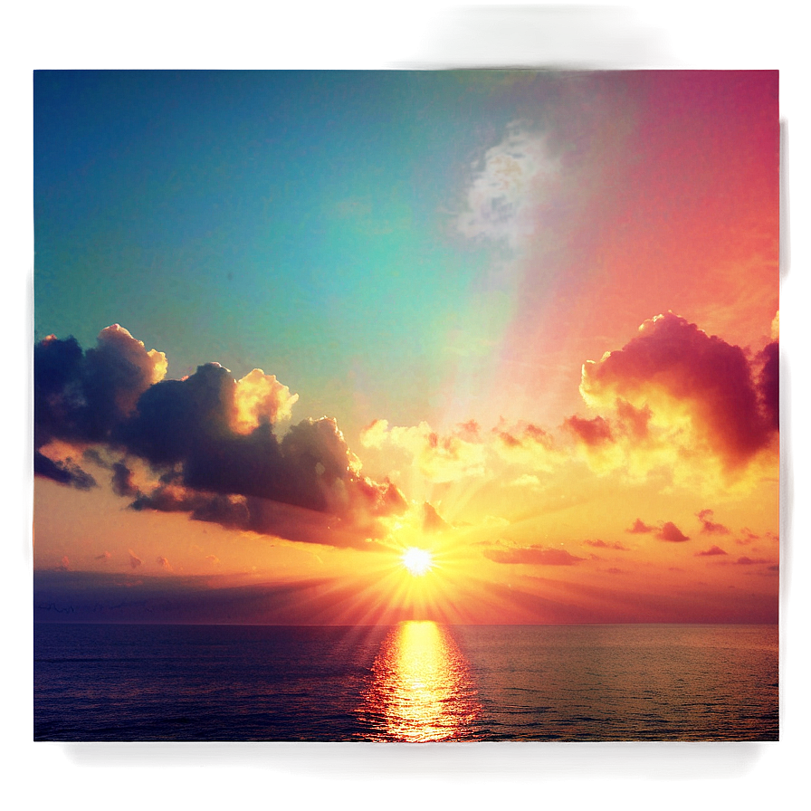 Dreamy Sunrise Horizon Png 05212024 PNG Image