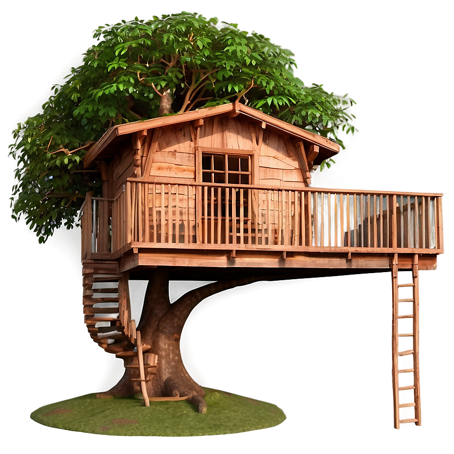 Dreamy Tree House Png Iiw PNG Image