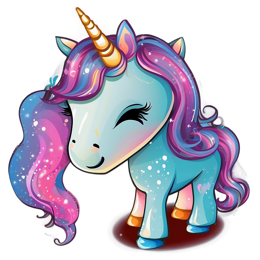 Dreamy Unicorn Clipart Png 06262024 PNG Image