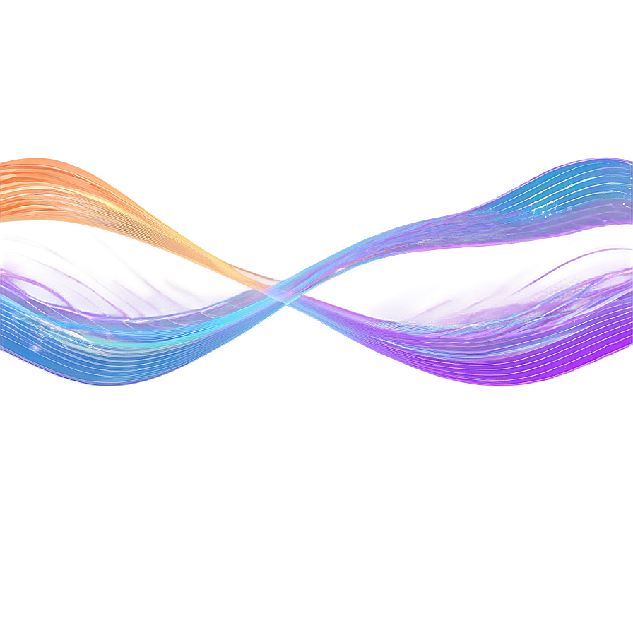 Dreamy Wavy Lines Scene Png Tcc73 PNG Image