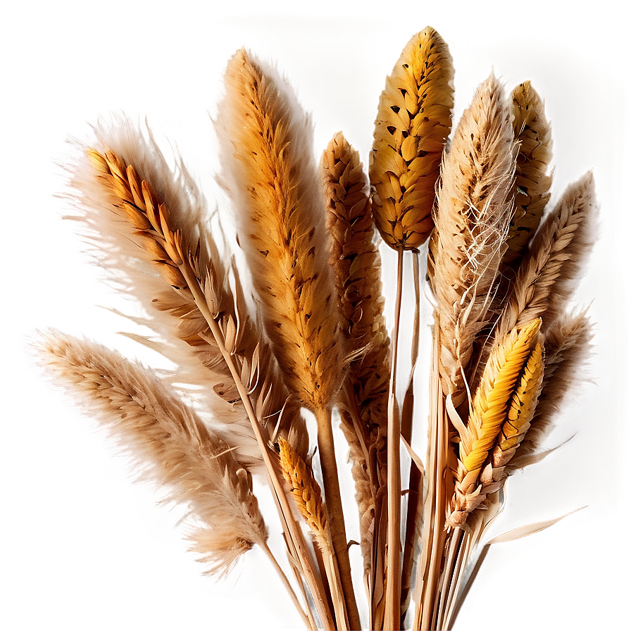 Dried Pampas Bouquet Png 75 PNG Image