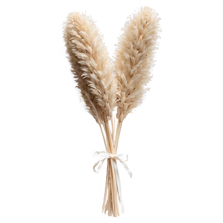 Dried Pampas Bouquet Png Gan44 PNG Image