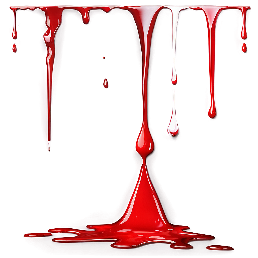 Dripping Blood Splatter Png Psu PNG Image