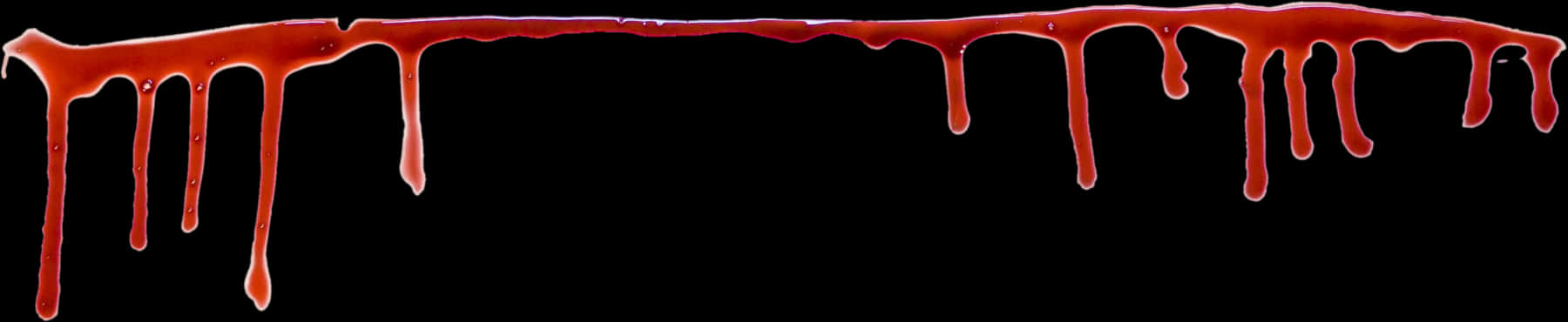 Dripping Blood Splatter Texture PNG Image