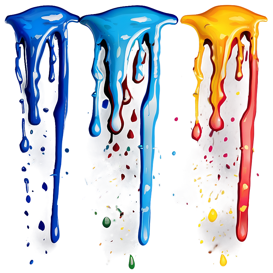 Dripping Paint Splatter Png Hqf PNG Image