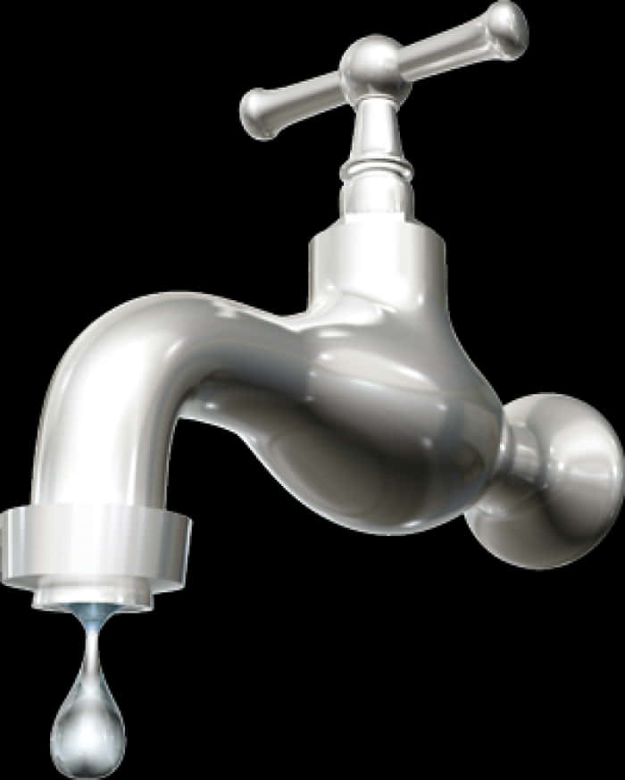 Dripping Water Tap PNG Image