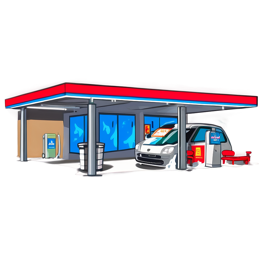 Drive Thru Car Wash Png Gbs90 PNG Image