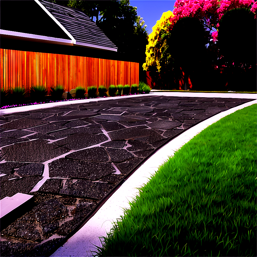 Driveway Design Ideas Png 44 PNG Image