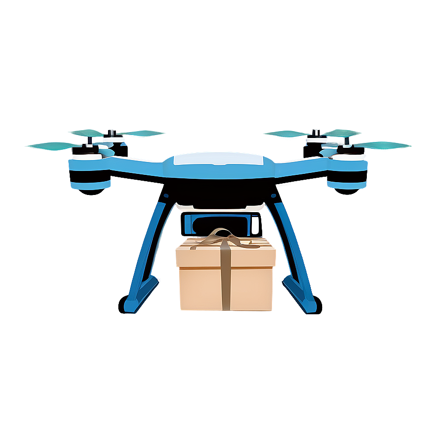 Drone Delivery Concept Png 06202024 PNG Image