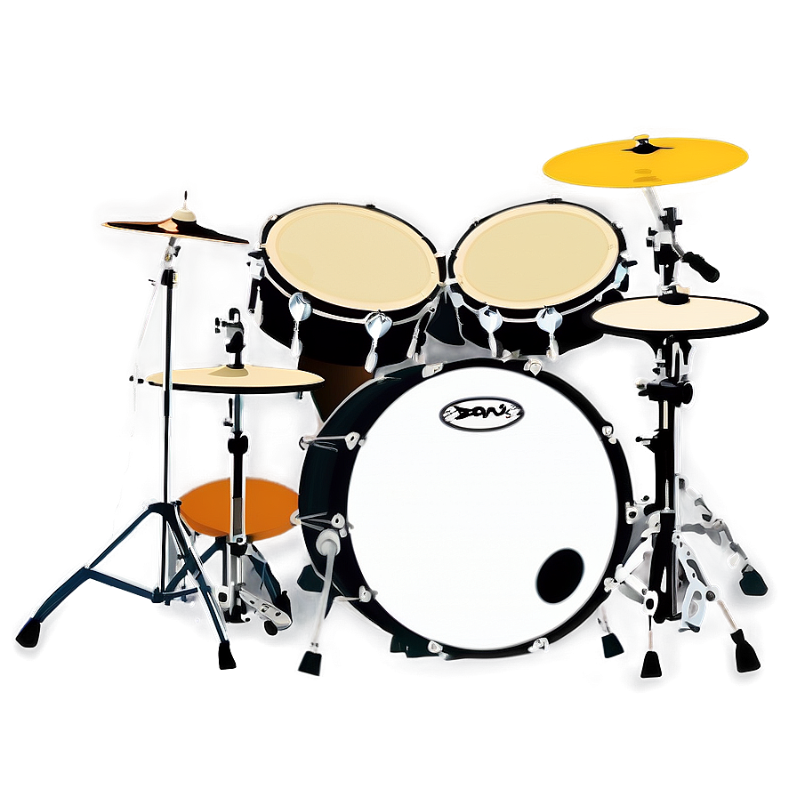 Drum Kit Isolated Png Amw PNG Image