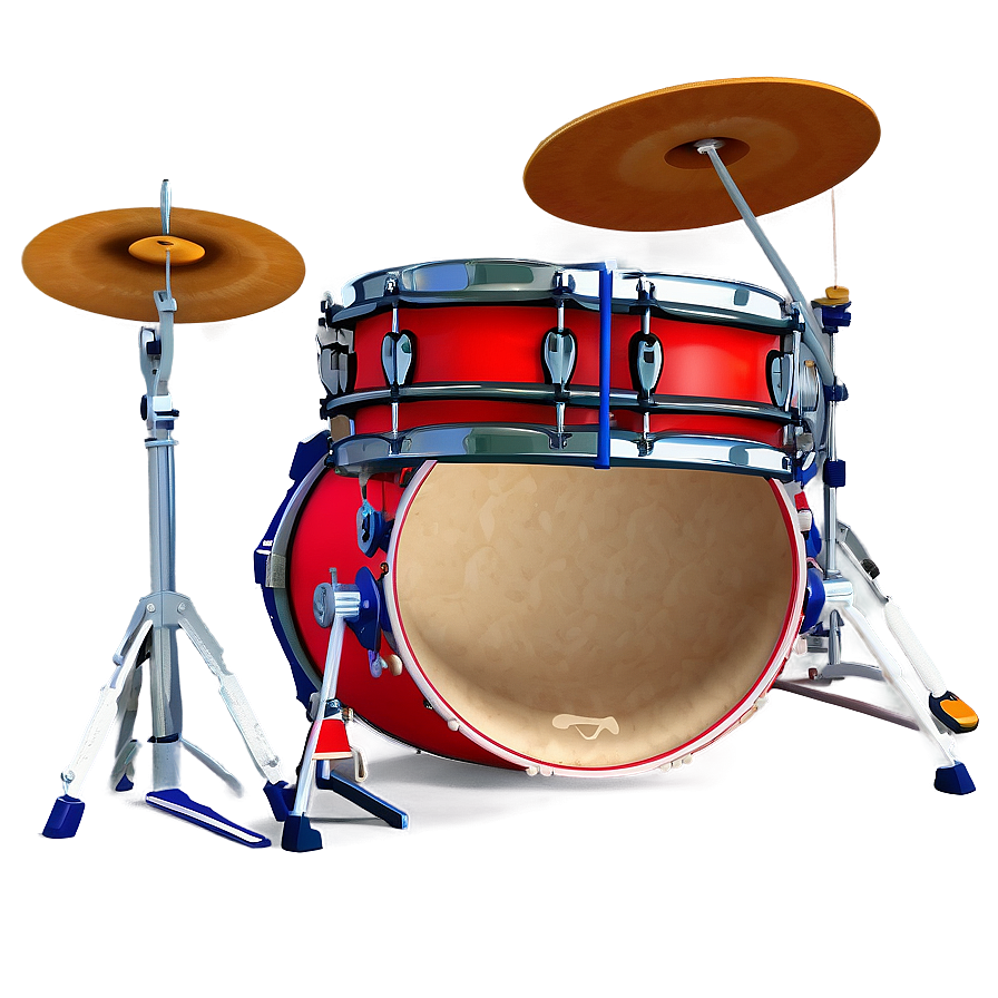 Drum Set 3d Png 66 PNG Image