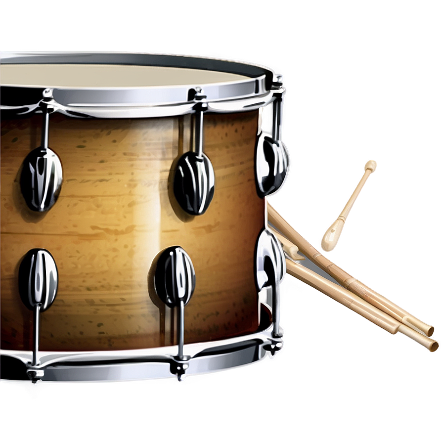 Drum Set Vintage Png Taa39 PNG Image