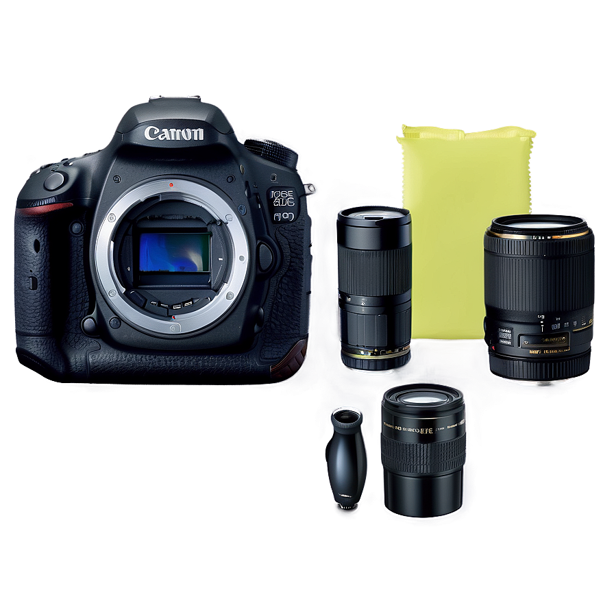 Dslr Camera Kit Png Yhi PNG Image