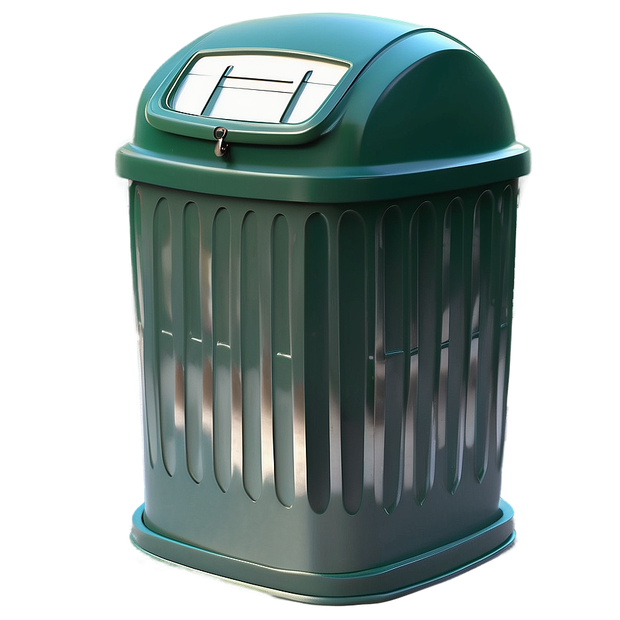 Dual Compartment Trash Bin Framework Png Gau PNG Image