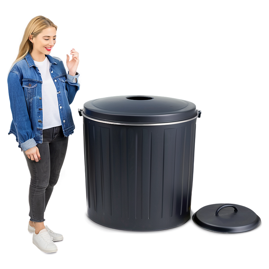 Dual Compartment Trash Can Png 50 PNG Image