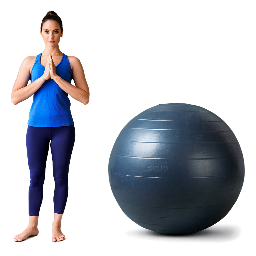 Dual-texture Yoga Ball Png Mwd76 PNG Image