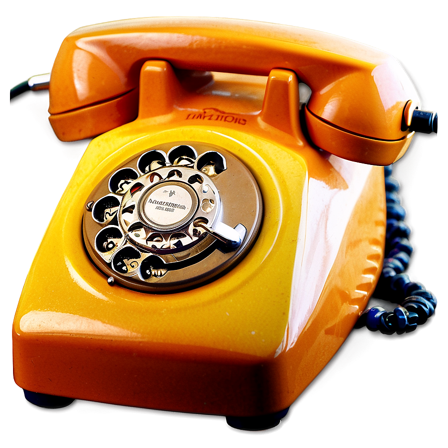 Dual Tone Rotary Phone Png 39 PNG Image