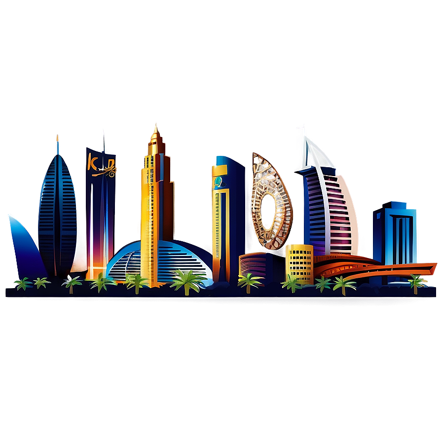 Dubai A PNG Image