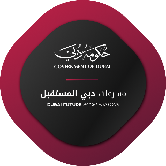 Dubai Government Future Accelerators Logo PNG Image