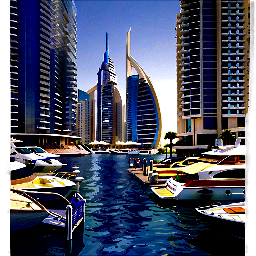 Dubai Marina Yacht Club Png 06242024 PNG Image