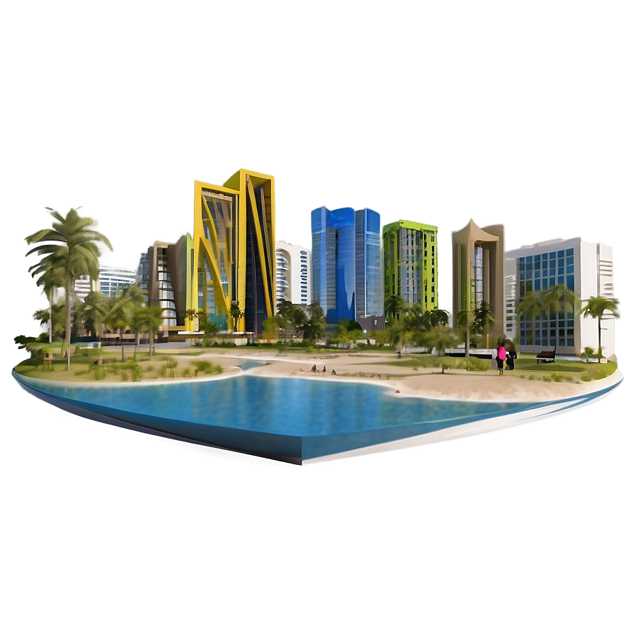 Dubai Sustainable City Png 49 PNG Image