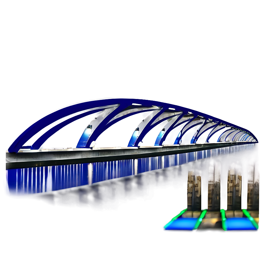 Dubai Water Canal Bridge Png Ein PNG Image