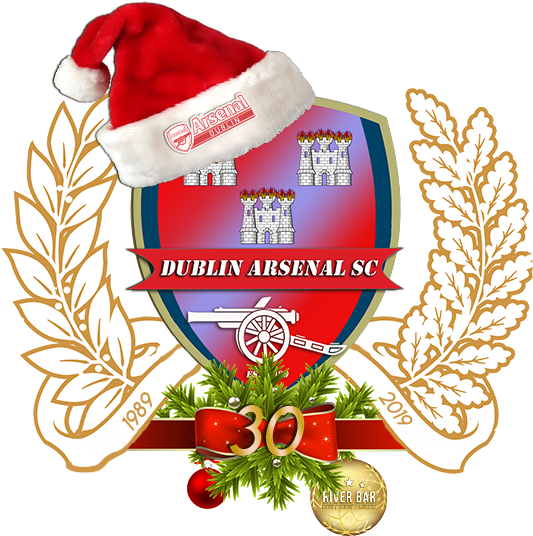 Dublin Arsenal S C Christmas Crest PNG Image