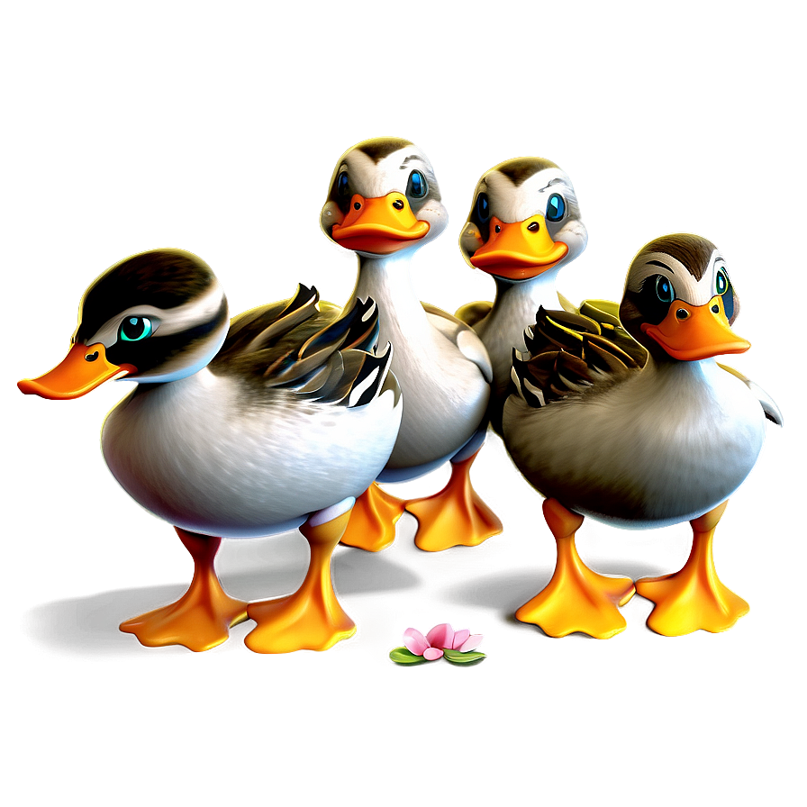 Duck Family Cartoon Png 67 PNG Image