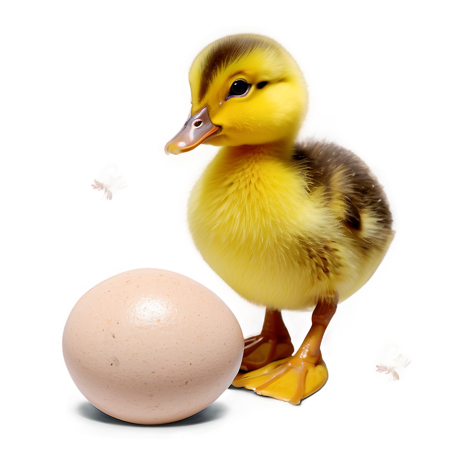 Duckling And Egg Png 06202024 PNG Image