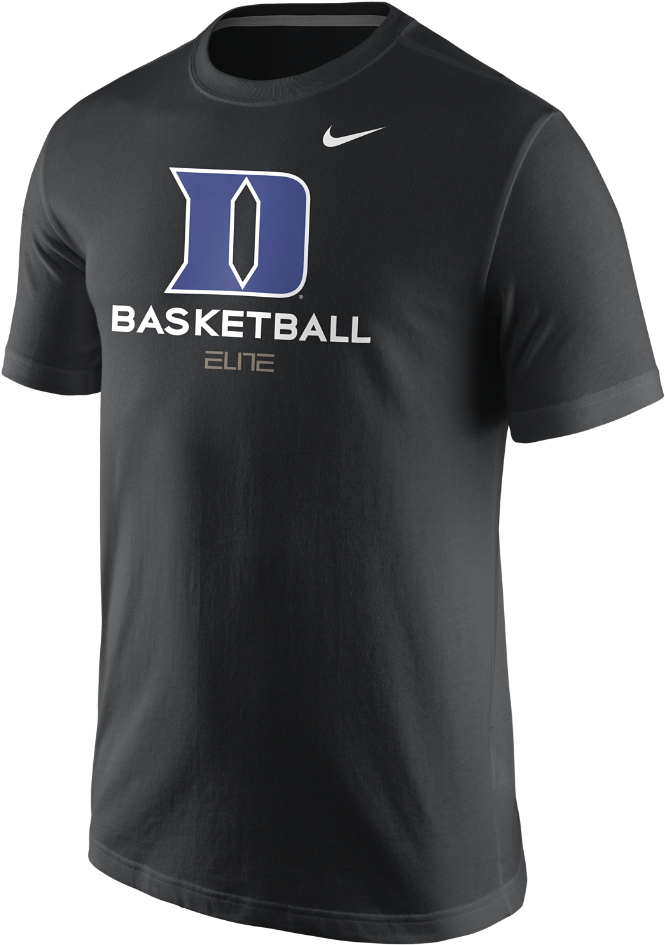 Duke University Basketball Elite Nike Shirt PNG Image