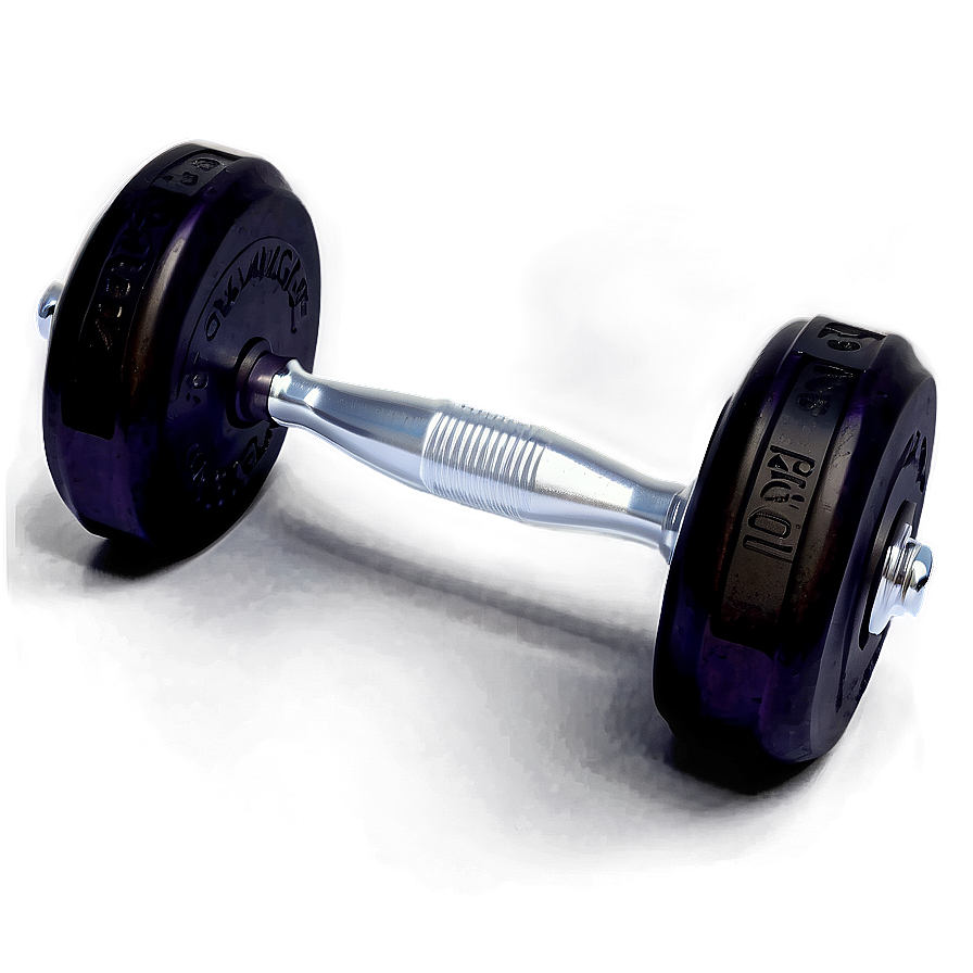 Dumbbell With Ergonomic Grip Png 05252024 PNG Image