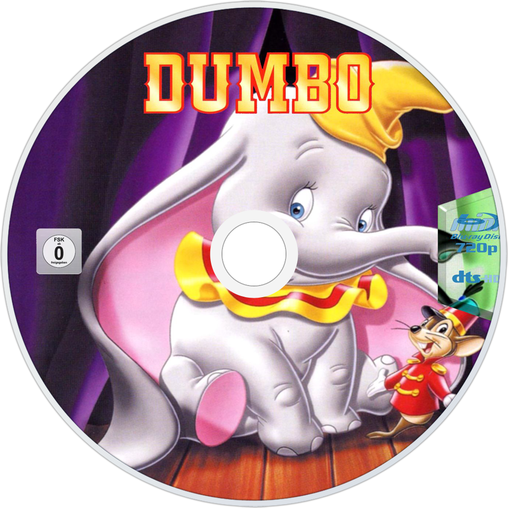 Dumbo D V D Cover Art PNG Image