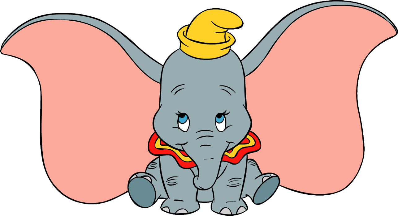 Dumbothe Flying Elephant PNG Image