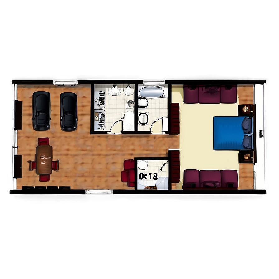 Duplex Floor Plan Png Uno45 PNG Image