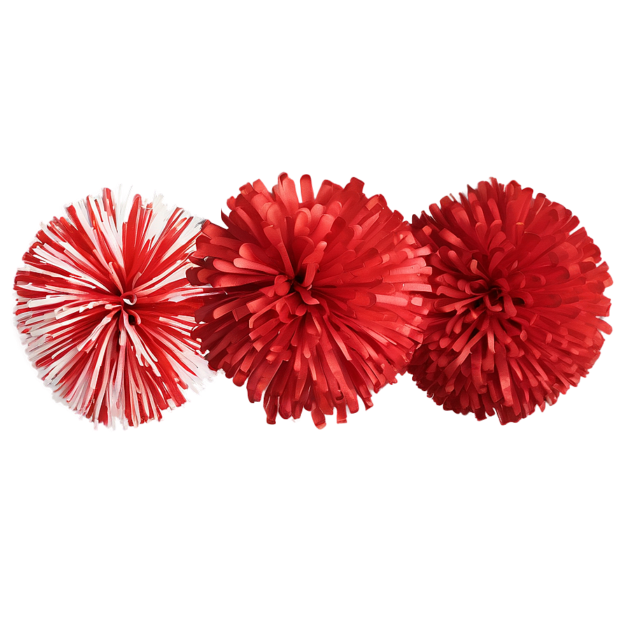 Durable Cheer Pom Poms Png 8 PNG Image