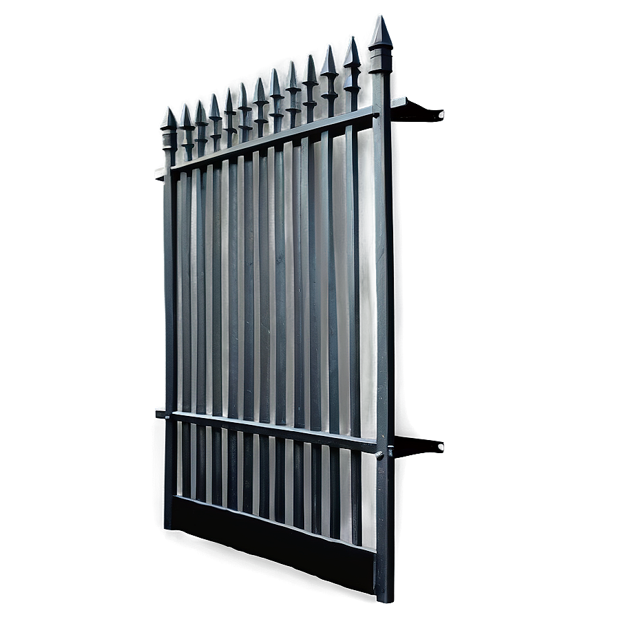 Durable Iron Metal Fence Png Byl PNG Image