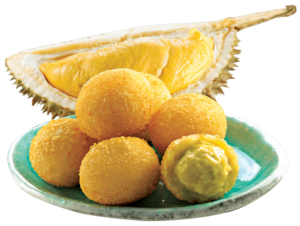 Durian Fruitand Desserts PNG Image