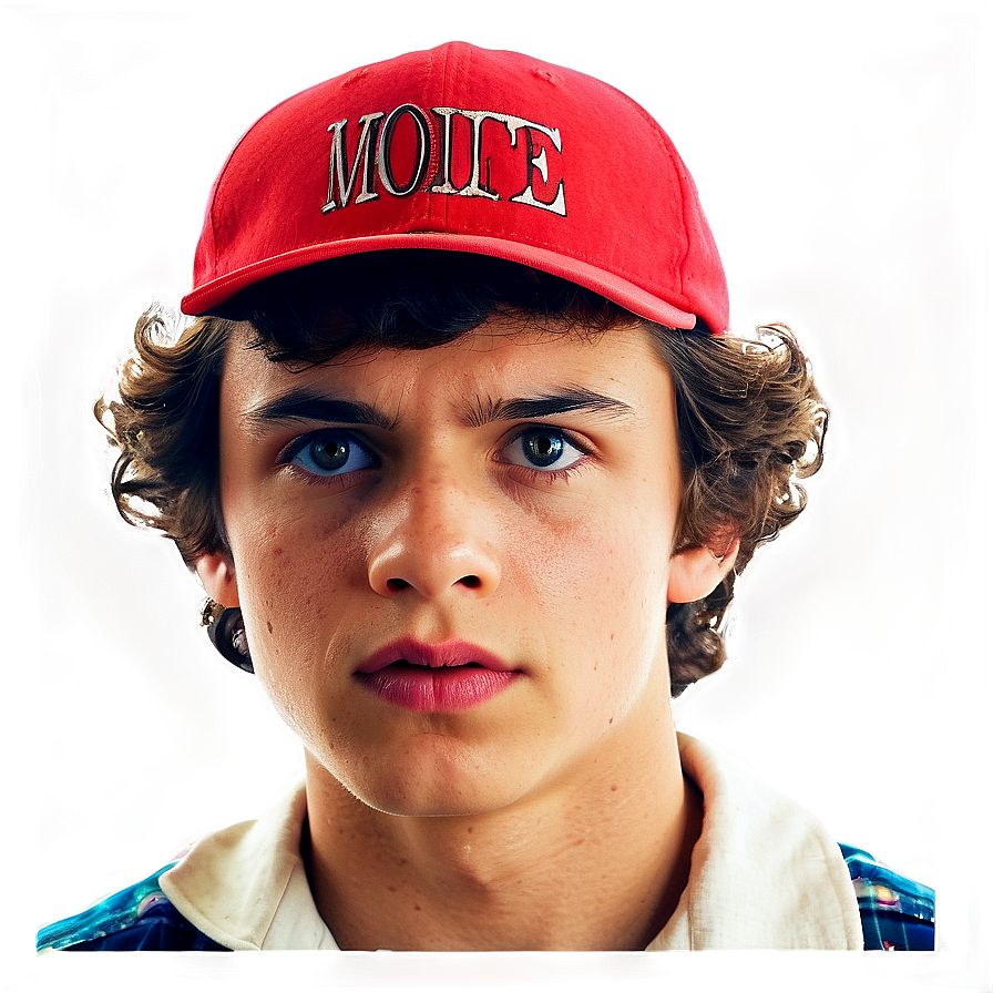 Dustin Stranger Things Cap Png Bcb34 PNG Image