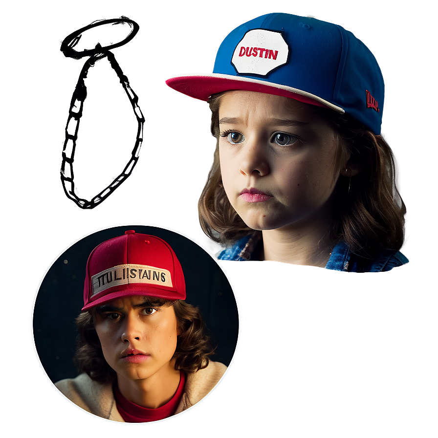 Dustin Stranger Things Cap Png Feb PNG Image