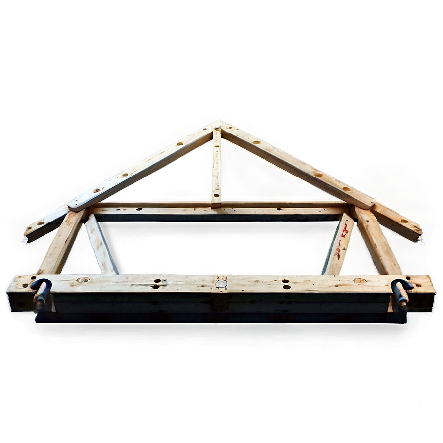 Dutch Roof Truss Png Vtg19 PNG Image