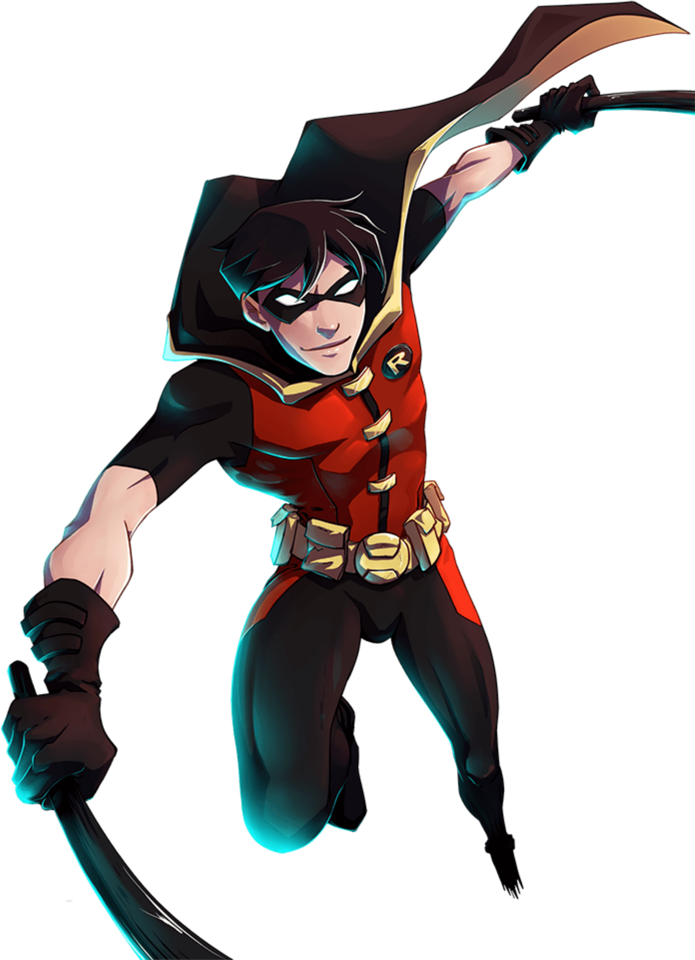 Dynamic Boy Wonder PNG Image