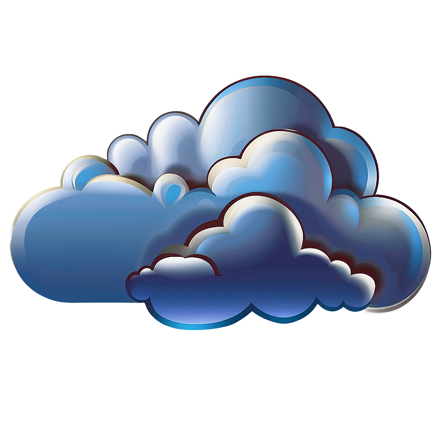 Dynamic Cloud Vector Illustration Png 78 PNG Image