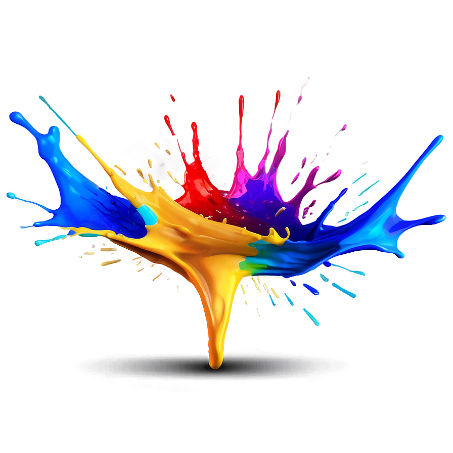 Dynamic Color Splash Png 26 PNG Image