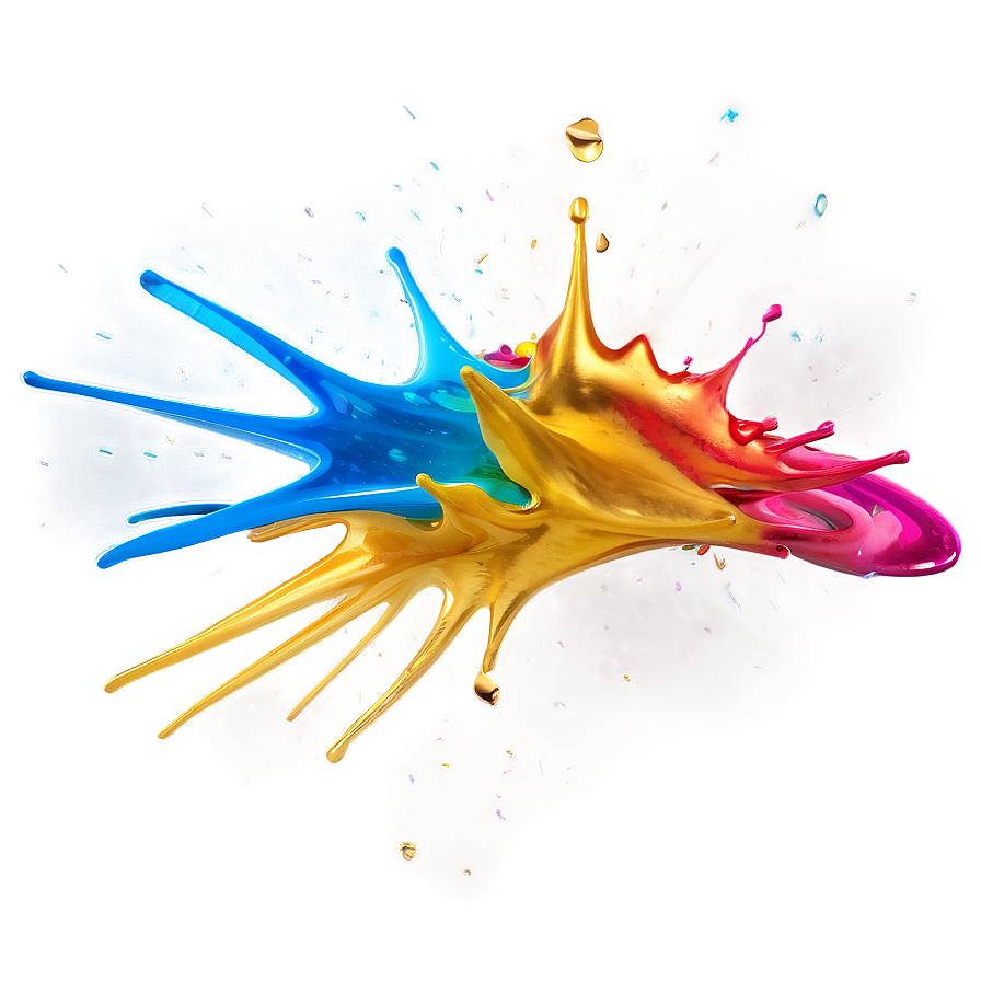 Dynamic Color Splash Png Kat35 PNG Image